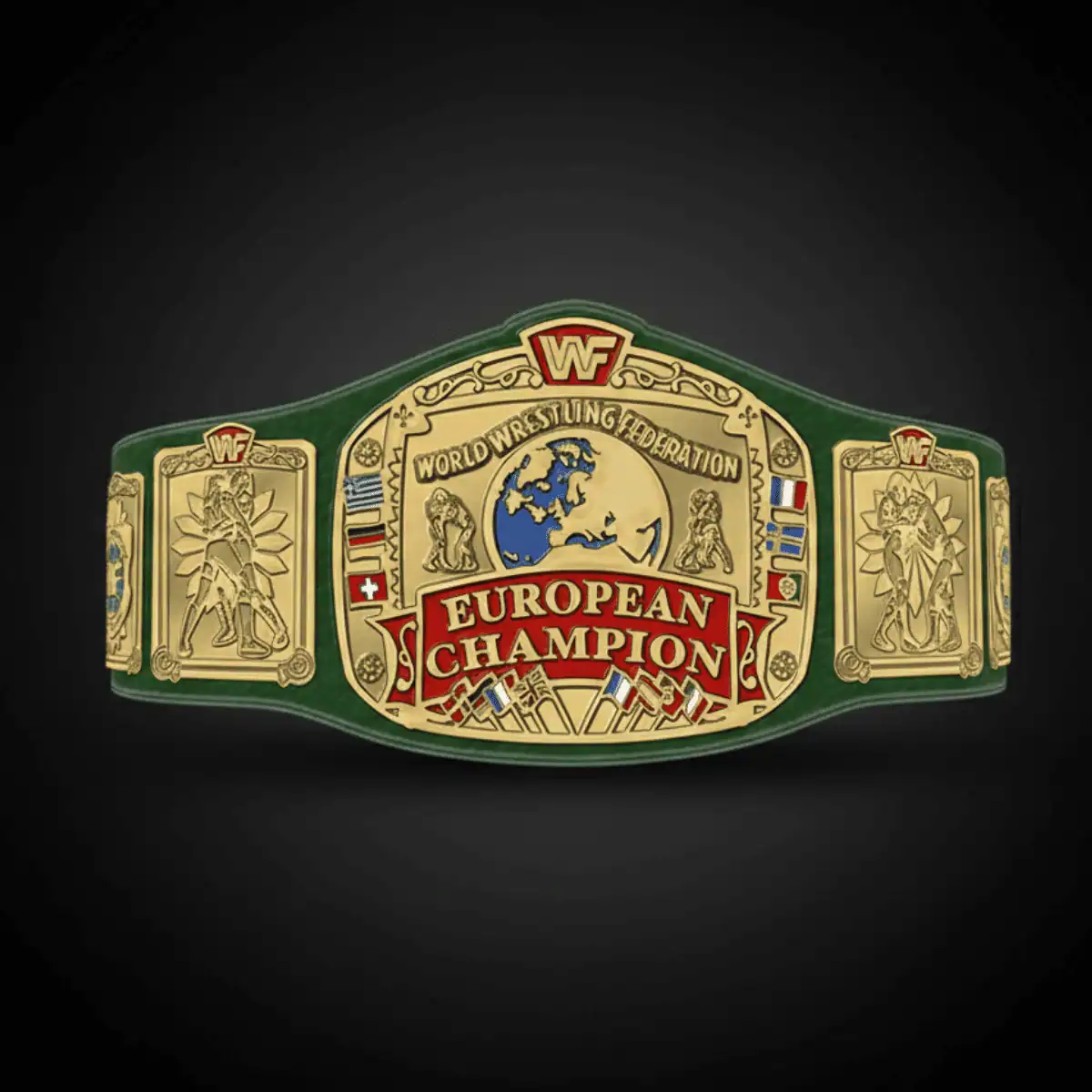 27 WWF World Wrestling Federation European Championship Belt - Image 1