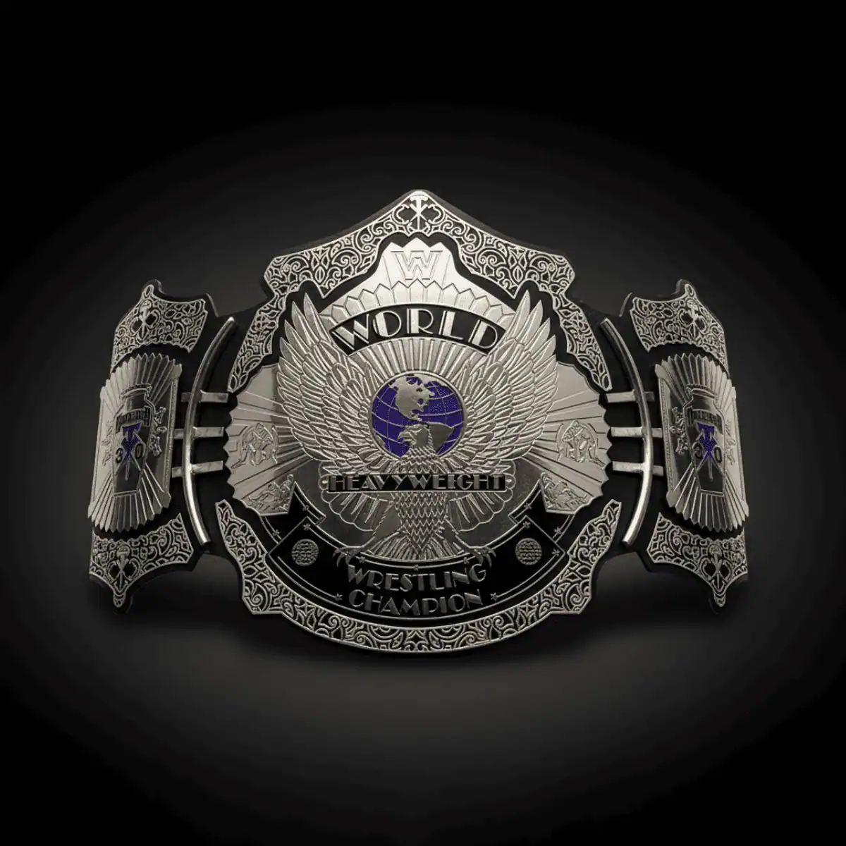 54 Undertaker 30 Years Signature Series Wrestling Championship Belt Replica - Image 1