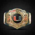 Miami Hurricanes WWE Legacy Title Belt