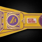 Los Angeles Lakers WWE Legacy Title Belt - Image 2