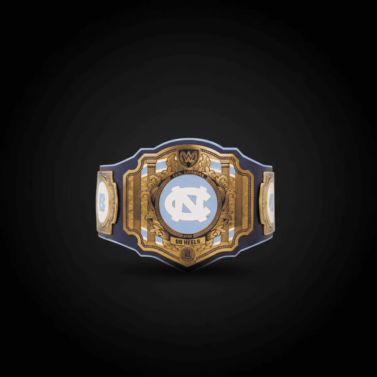 247 North Carolina Tar Heels WWE Legacy Title Belt - Image 1