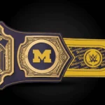 Michigan Wolverines WWE Legacy Title Belt - Image 3