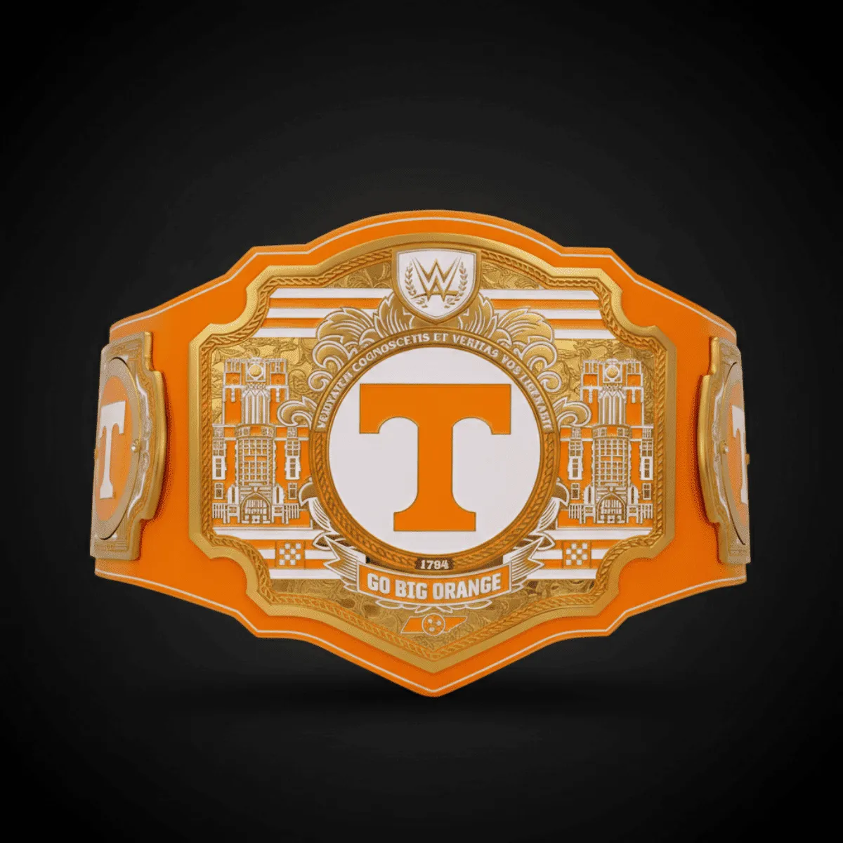5 Tennessee Volunteers WWE Legacy Title Belt - Image 1
