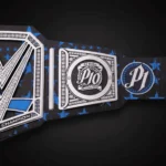 AJ Styles 10th Anniversary Signatures Series Championship Replica Title Belt - Image 3